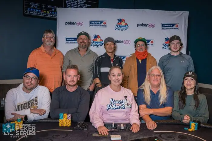 RGPS Tulsa Main Event final table