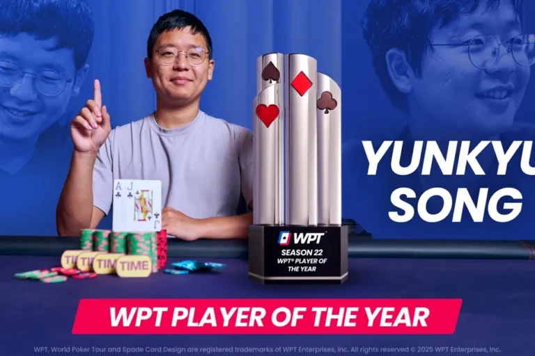 Yunkyu Song Wins WPT Season 22 Player of the Year